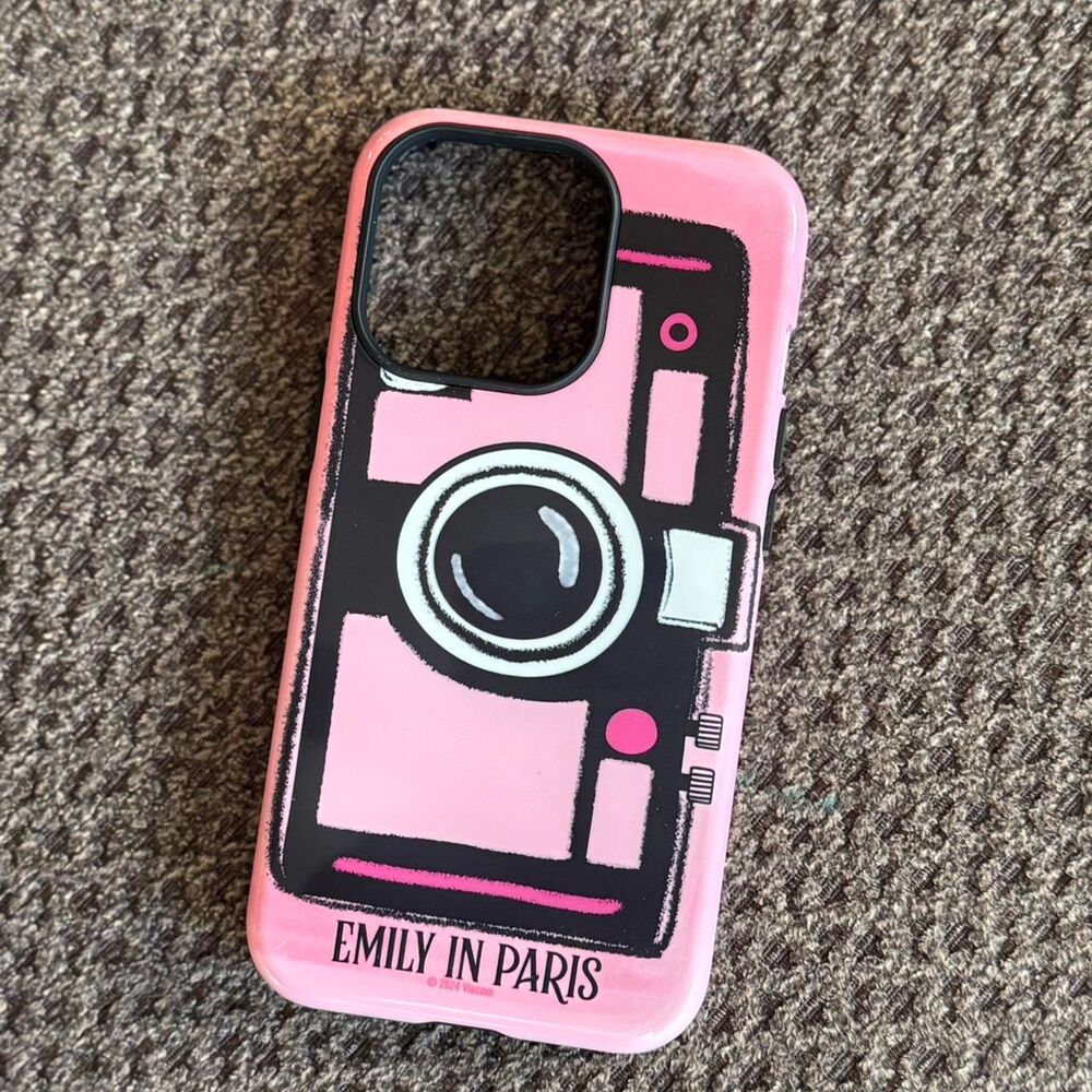 NETFLIX MERCH “Emily In Paris” Pink Camera Phone Case